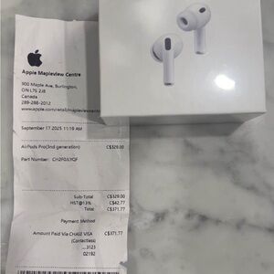 New Apple AirPods Pro (2nd Generation) sealed packed